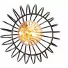 ARVI BLACK III pendant lamp K-4521 black gold Kaja