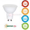 LED bulb GU10 1.5W 230V cold CW SPECTRUM