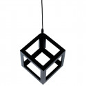 KOSTKA-0100 black E27 geometric pendant lamp Lumiled