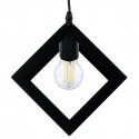 KOSTKA-0100 black E27 geometric pendant lamp Lumiled