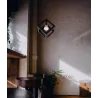 Lampa wisząca KOSTKA-0100 czarna E27 Lumiled