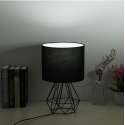 DRUCIANA-0165 loft geometric desk lamp black E27 Lumiled