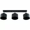 Lampa sufitowa BELKA OKRĄGŁA-0030 spot czarna E27 Lumiled