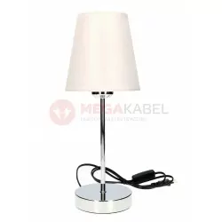 Table lamp MT-507 W-CH white chrome Vitalux