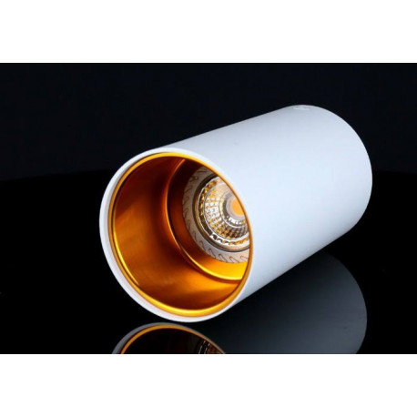 CHLOE tube lamp white gold GU10 eyelet Spectrum