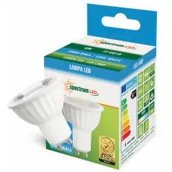 Żarówka LED GU10 4W 230V 38° zimna CW SPECTRUM