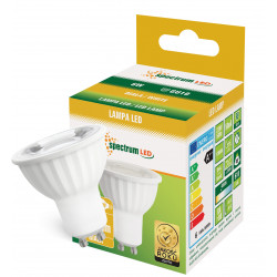 Żarówka LED GU10 6W 230V 45° neutralna NW SPECTRUM