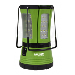 Latarka kempingowa LED 1+2 10W 3,7V TRACON