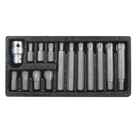 Set of RIBE wrenches YT-0419 (15 pcs.) YATO