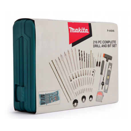 Accessory set 216pcs. P-44046 MAKITA