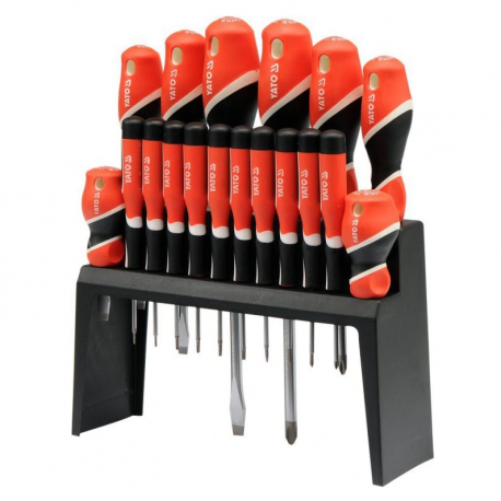 Screwdrivers set of 18pcs. YT-25982 YATO