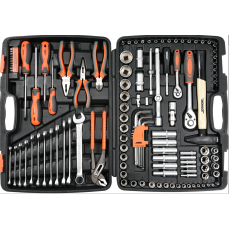 Tool set 1/2" 1/4" 122 el. 58690 STHOR
