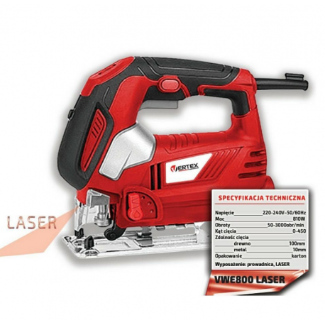Jigsaw with laser VWE800 810W VERTEX