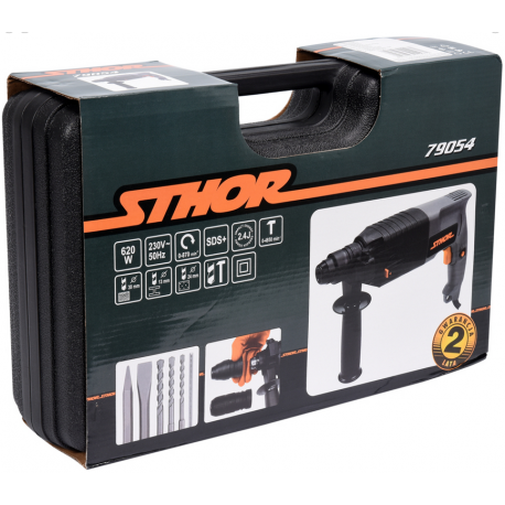 Młotowiertarka SDS+ 620W 2,4J  79054 STHOR