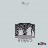 ARIADNA-3 chrome 3xE27 ceiling lamp Vitalux