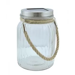 Lampa ogrodowa solarna słoik LYON RGB SL4814 Polux