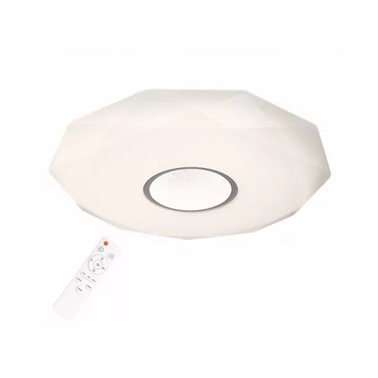 Lampa plafon LED DIAMOND 24W 39cm efect + pilot Polux
