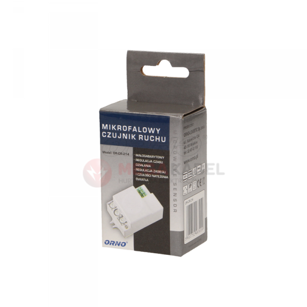 Czujnik ruchu mikrofal. mini 5.8GHz OR-CR-214 Orno