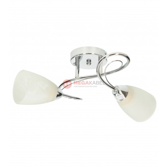 MELANIA-2 chrome 2xE27 plafond lamp Vitalux