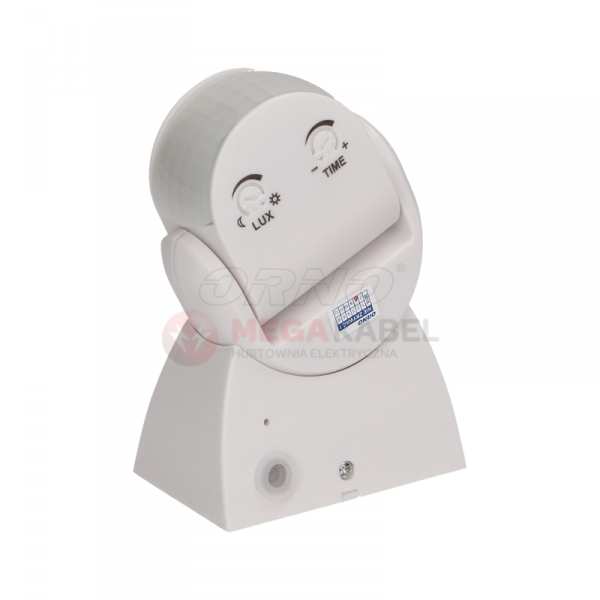 Motion sensor with vertical and horizontal 180° adjustment, IP65 OR-CR-236 Orno