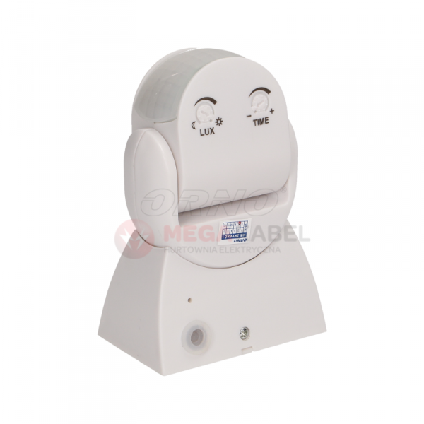 Motion sensor with vertical and horizontal 180° adjustment, IP65 OR-CR-236 Orno