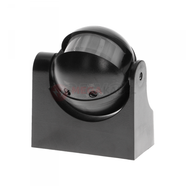 Czujnik ruchu 180° IP44 czarny OR-CR-201/B Orno