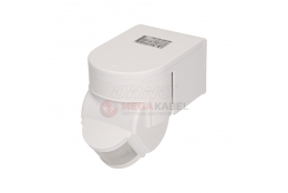 Motion sensor with vertical and horizontal 180° adjustment, IP44 OR-CR-202/White Orno
