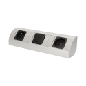 Furniture socket 2x with switch 230V OR-AE-1304