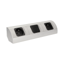 Furniture socket 2x with switch 230V OR-AE-1304