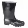 L3070145 men&#39;s black PVC wellingtons size 45 LAHTI