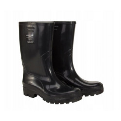 L3070146 men's black PVC wellingtons size 46 LAHTI