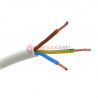 OMY round cable 3x1.5 white