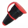 Gniazdo przenośne gumowe z zatyczką z/u IP54 TAURUS2 2411-SRW PCE