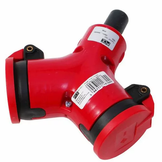 Splitter plastic rubber 2-GN z/u PC-ABS 2421200-r PCE