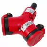 Splitter plastic rubber 2-GN z/u PC-ABS 2421200-r PCE