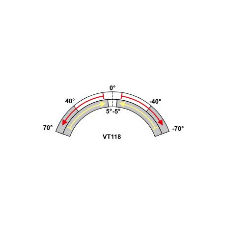 Limit switch with adjustable lever and roller 6A/250V VT118 TRACON