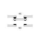 Wyłącznik krańcowy z regulowaną dźwignią i rolką 6A/250V VP145 TRACON