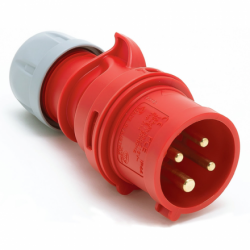 Straight 16A 4B IP44 power...