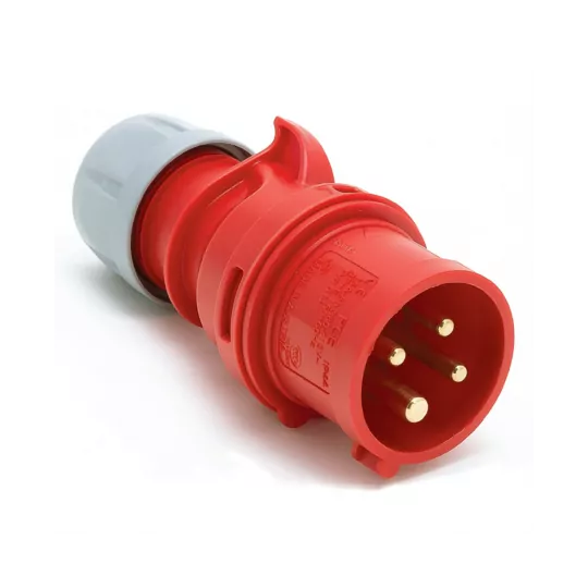 Wtyczka siłowa prosta 16A 4B IP44 21005-TLS/014-6 PCE Wtyczka siłowa prosta 16A 4B IP44 21005-TLS/014-6 PCE