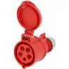 Gniazdo siłowe przen. 32A 5B IP44 304-TLS/225-6
