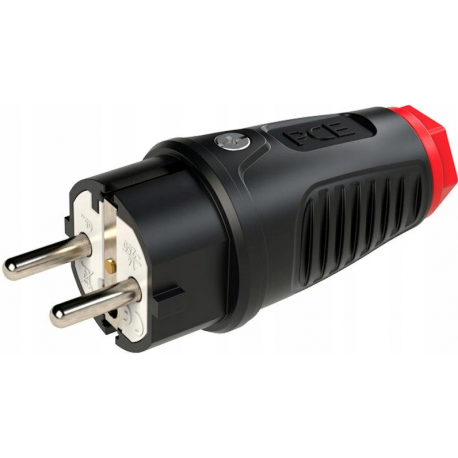 Rubber plug z/u uni-schuko IP54 Taurus2 0521-SR PCE