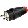 Rubber grounded plug IP54 Taurus2 PCE