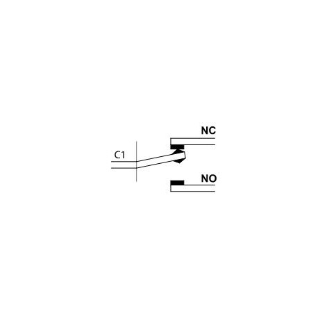 Wyłącznik krańcowy mikro z dźwignią i rolką KW3-41 TRACON