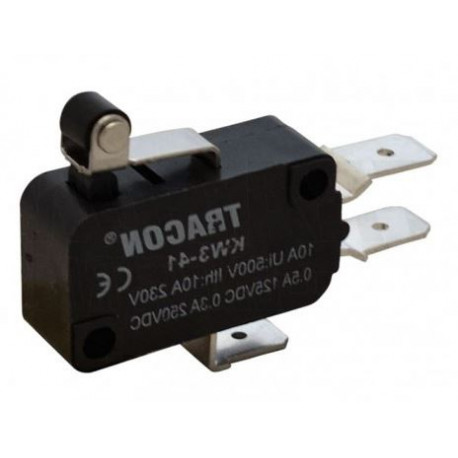 Micro limit switch with lever and roller KW3-41 TRACON