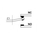 Wyłącznik krańcowy mikro z dźwignią sprężynową KW3-11 TRACON