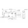 Micro limit switch with lever and roller KW3-51 TRACON