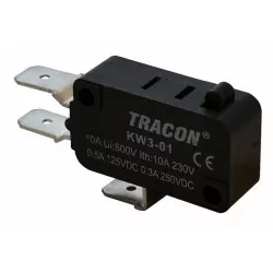 Wyłącznik krańcowy mikro 10(3)A/230V KW3-01 TRACON