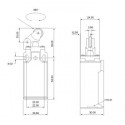 Limit switch with lever and roller 6A/250V IP65 VP121 TRACON