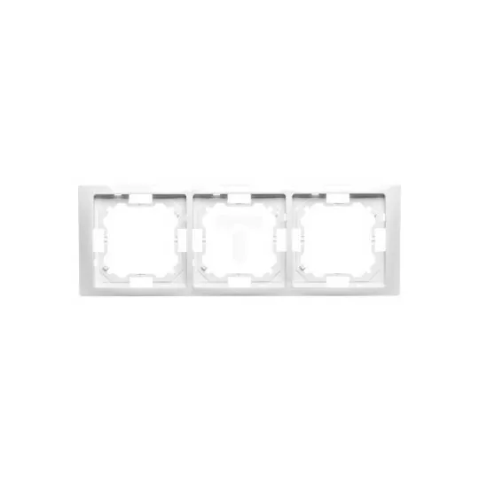 Simon Basic Neos 3gang frame BMRC3/11 white SIMON