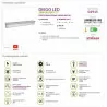 Podszawkowa Lampa LED DIEGO 18W WW/NW/CW 03915